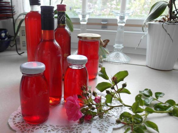 Rosensirup  Rosenteesirup