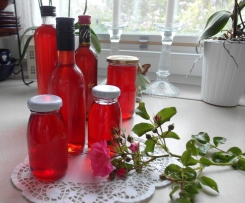 Rosensirup  Rosenteesirup