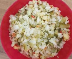 Apfel-Kohlrabi-Salat