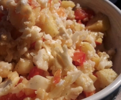 Blumenkohlsalat mit Cashewkernen - Variation