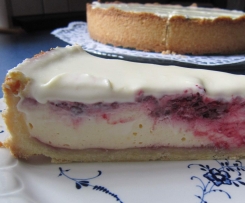 Himbeer-Käsekuchen