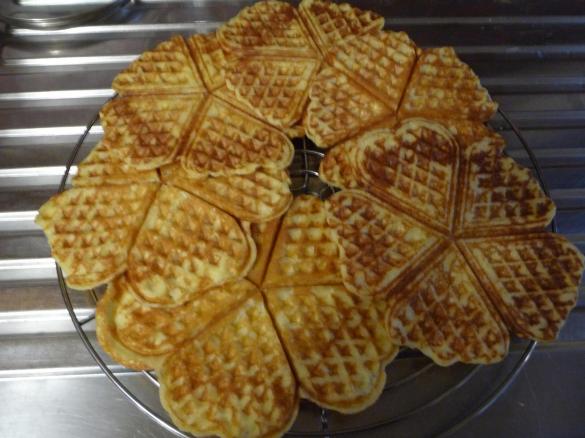 Herzhafte Kartoffelwaffeln