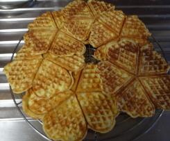 Herzhafte Kartoffelwaffeln