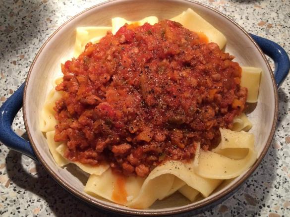 Penne Bolognese - vegetarisch