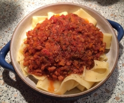 Penne Bolognese - vegetarisch