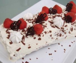 Erdbeer-Bananen-Rolle