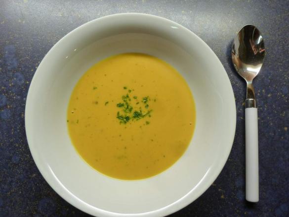 Variation von Krabbensuppe