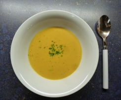 Variation von Krabbensuppe