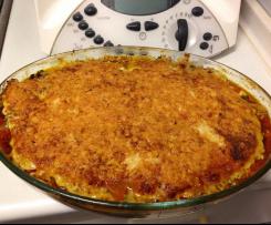 Auberginen-Reis-Lasagne 