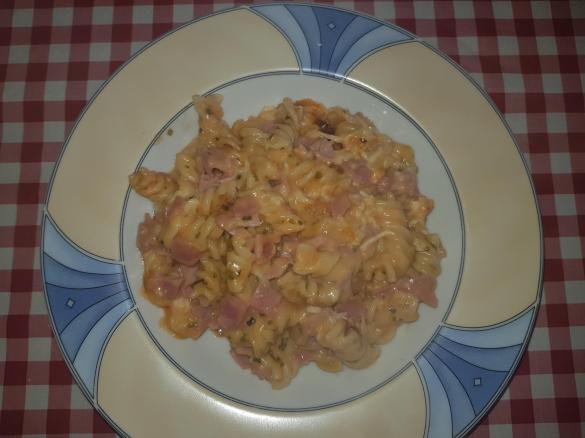 Nudel - Schinken - Gratin