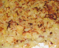 Ofenrösti mit Bacon und Zwiebeln