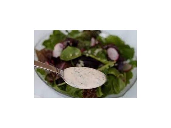 Joghurt-Frischkäse Salatdressing