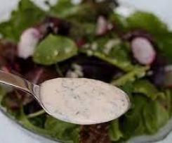 Joghurt-Frischkäse Salatdressing