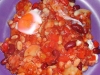 Katalanischer Auflauf mit Kartoffeln und Bohnen