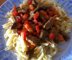 Penne mit Steaksoße (WW) 11 PP