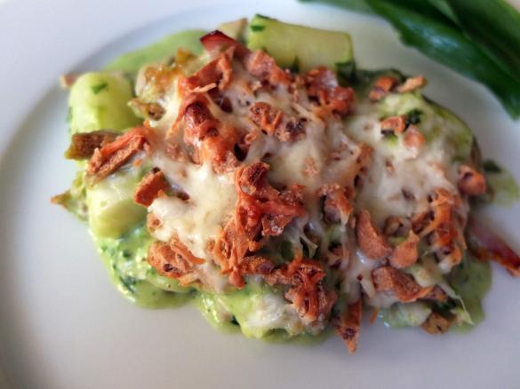 Spargelauflauf mit Knusperkruste