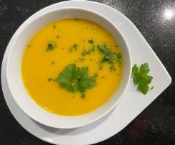 Cremige Kürbissuppe