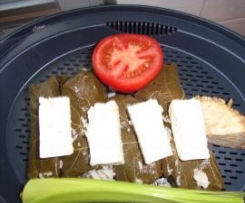 Gefüllte Weinblätter aus dem Garten