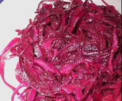 Rotkohlsalat Sansibar