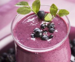 Blaubeer-Himbeer Smoothie