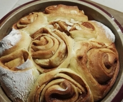 Hefezupfbrot mit Zimt