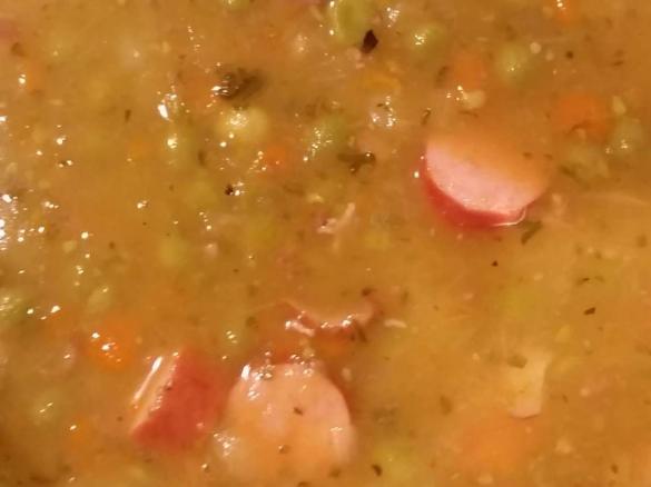 Erbsensuppe, wie wir sie mögen