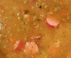 Erbsensuppe, wie wir sie mögen