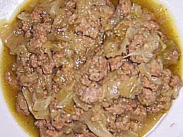 Schichtkohl mit Hackfleisch