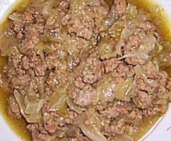 Schichtkohl mit Hackfleisch