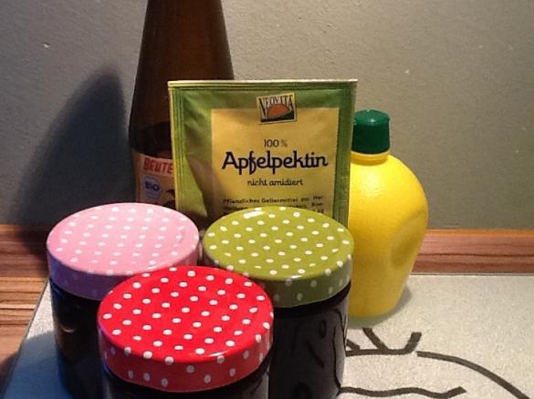 Fruchtaufstrich Blaubeere, ohne Kristallzucker, aus dem "gesund und aktiv Programm"