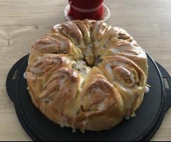 lockerer Nusszopf / Nusskranz