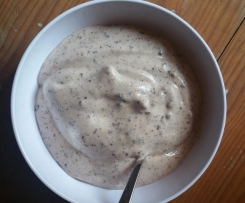 Banane Schoko Creme Variation von Erdbeereis, Erdbeer-Softeis