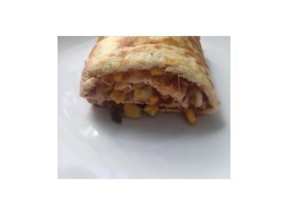 Low Carb Rolle ala Pizza