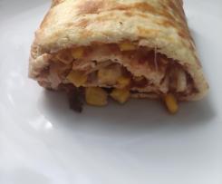 Low Carb Rolle ala Pizza