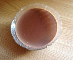 Nutellapudding