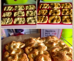 Schuedi nach Großmutters Rezept in der 9 er Silikonform von Tchibo