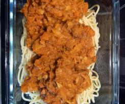 Spaghetti Bolognese vegetarisch