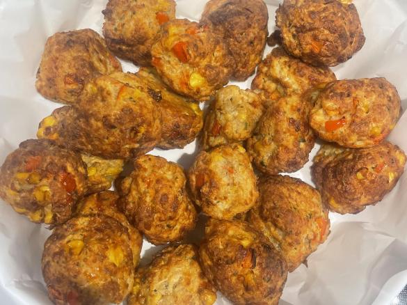 Mais-Peperoni-Bällchen (von Mix-Dich-glücklich)