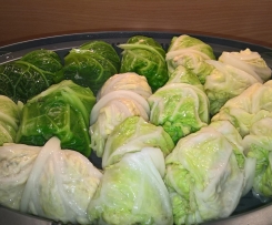 vegetarische Wirsingrouladen