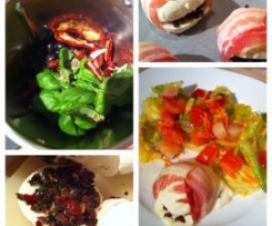 Gefüllter Mozzarella