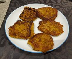 Grünkern Bratlinge mit Karotten und Pastinake