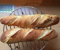 Baguette mit Poolish