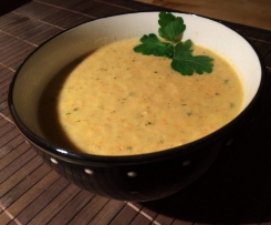 Köstliche Pastinaken-Cremesuppe