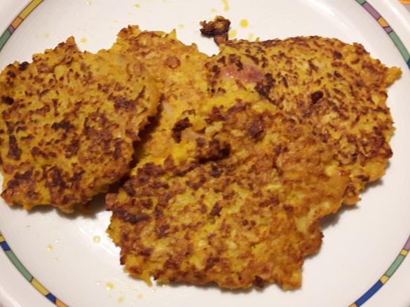 Kartoffel-Kürbis-Küchlein