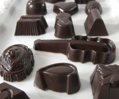 Pralinenfüllung Nougat-Krokant Ganache