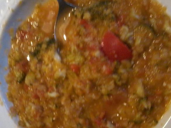 Fleischloser Gemüse-Eintopf ohne Kohlenhydrate 