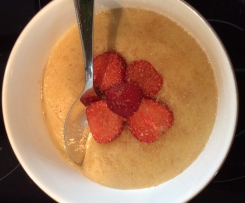 Grießbrei aus Polenta (Maisgrieß) -glutenfrei