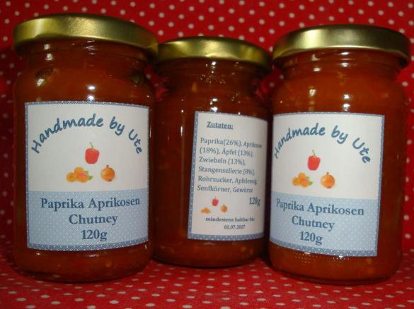 Aprikosen Paprika Chutney
