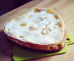 Aprikosenrahm-Kuchen