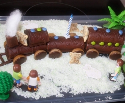 Schneller Geburtstagszug